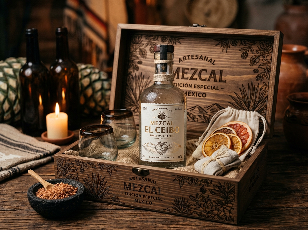 Cajas de Mezcal y Agave